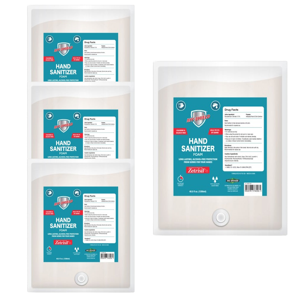 My-Shield® Hand Sanitizer Foam - My-shield Hand Sanitizer Foam – 40.5oz Refill Bag